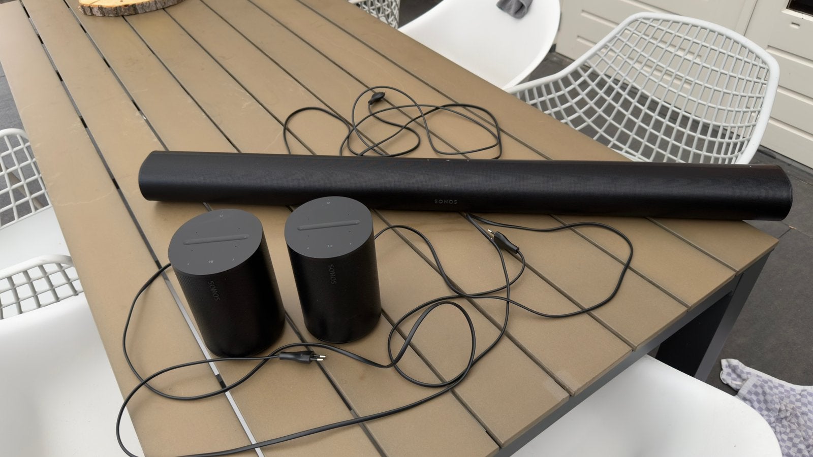 Sonos Arc + 2x Era 100 Zwart – Complete Home Cinema Set, Audio, Tv en Foto, Home Cinema-sets, Ophalen of Verzenden, Zo goed als nieuw