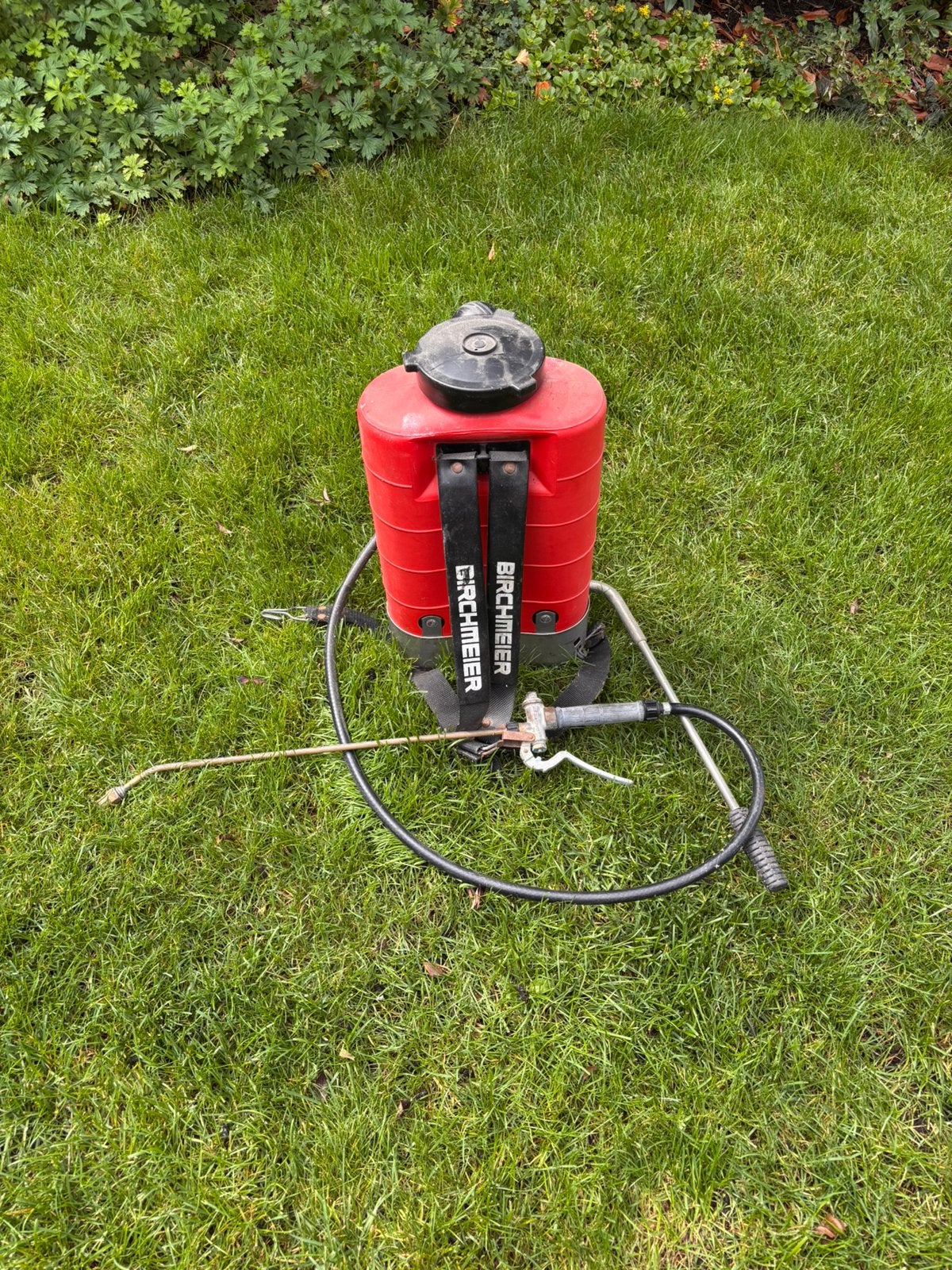 Birchmeier flox rugketel 10 liter, Tuin en Terras, Ophalen, Gebruikt, Handsproeier