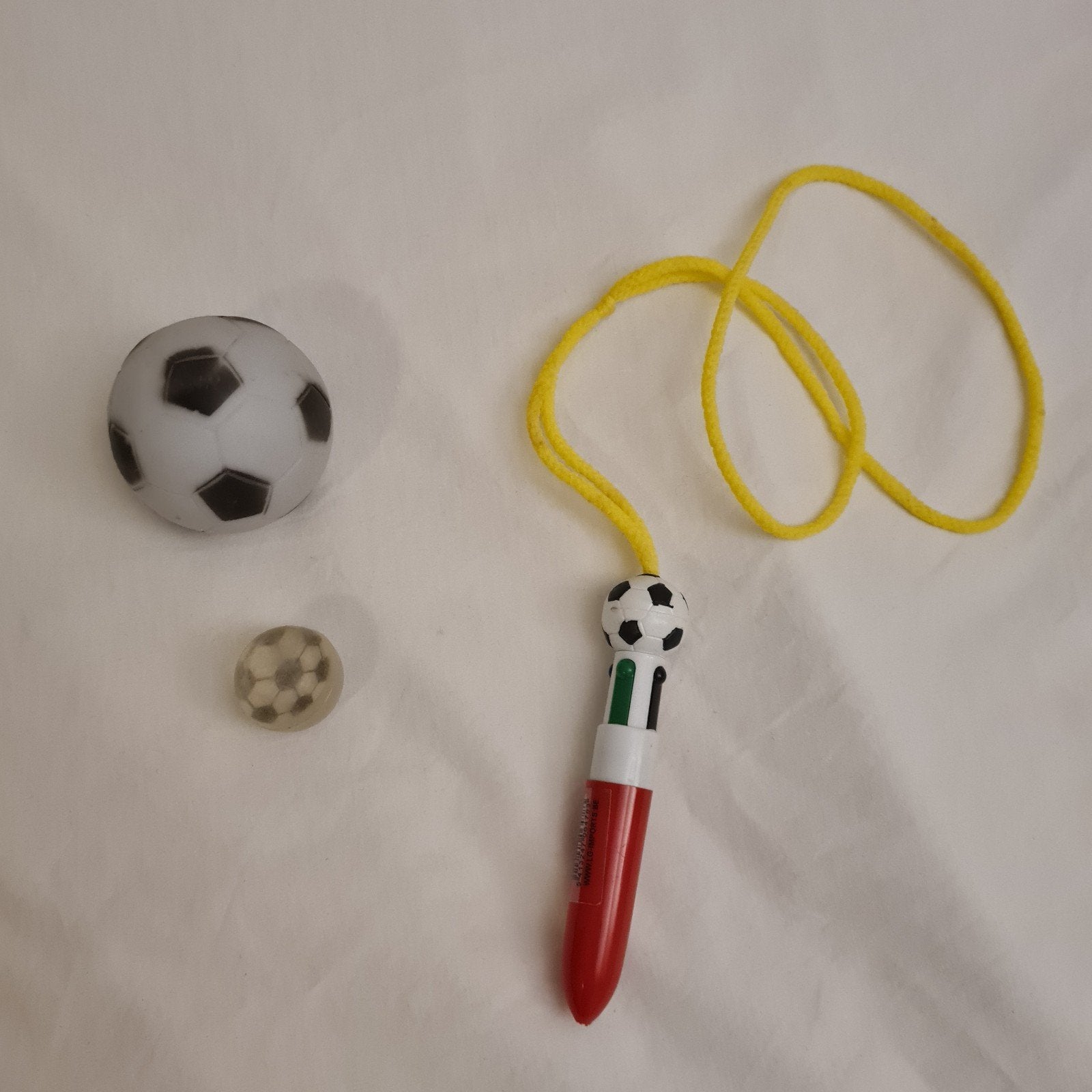Set van lamp, pen en stuiterbal, Ophalen of Verzenden