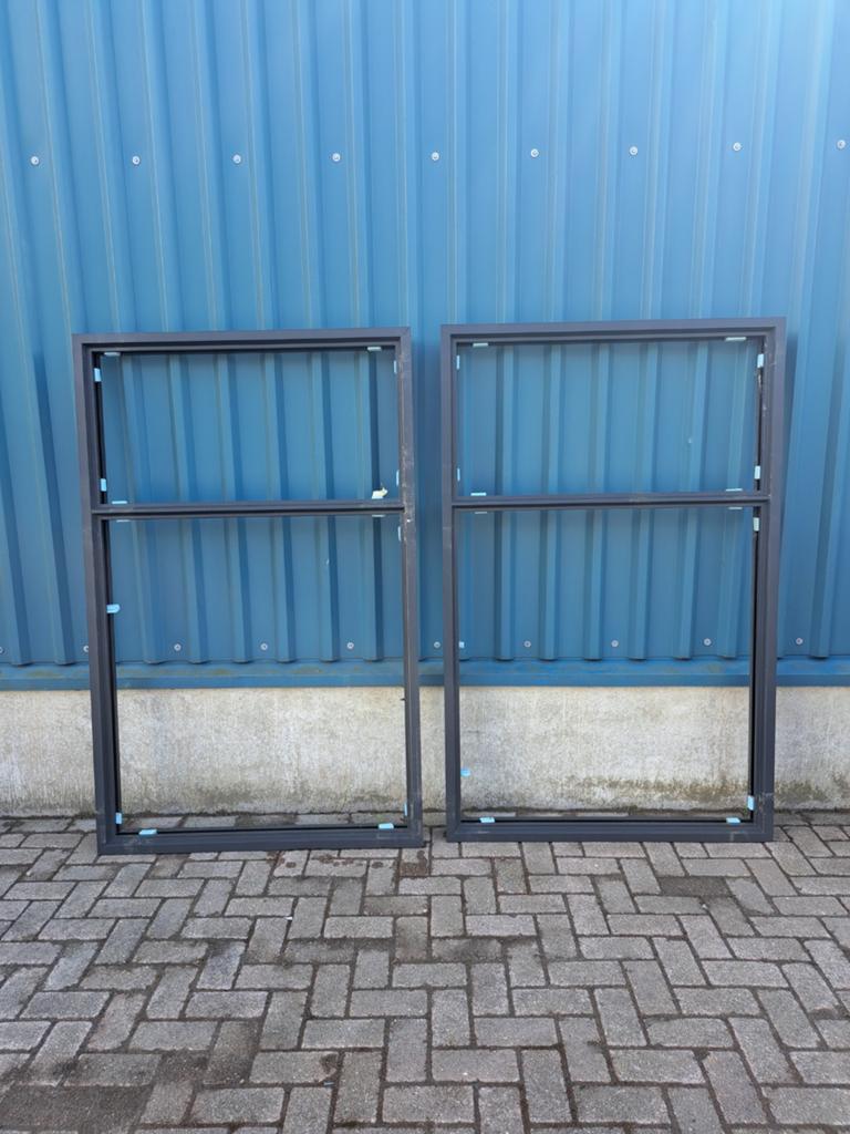 Aluminium kozijnen inclusief beglazing, Ophalen of Verzenden, Aluminium, Raamkozijn