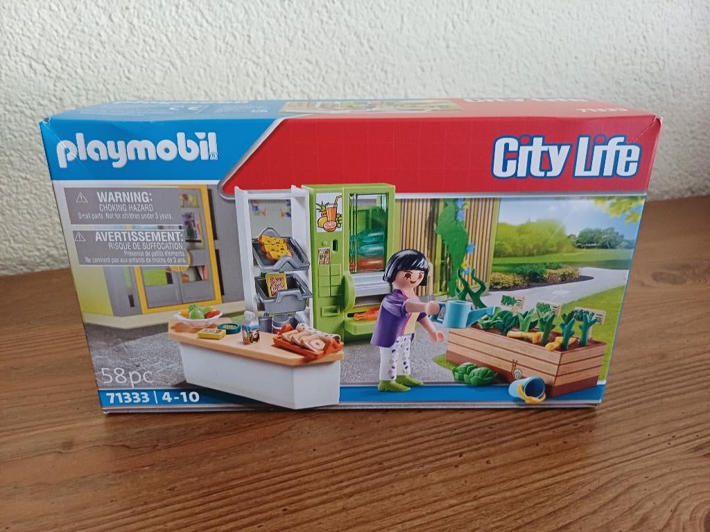 Playmobil set City life verkoopstand nr 71333 nieuw, Verzenden, Nieuw, Complete set