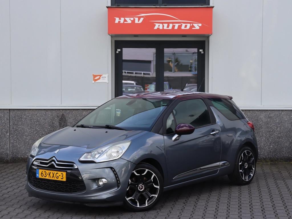 Citroen DS3 1.6 THP Sport Chic navi LEER org NL, Auto's, Euro 5, 15 km/l, Gebruikt, 4 cilinders