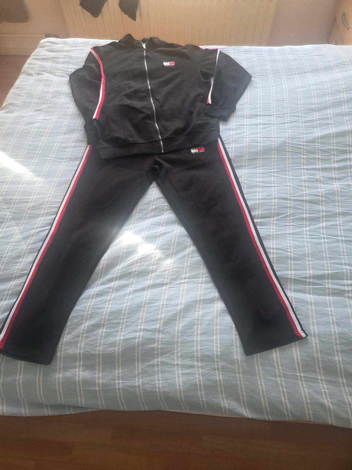 tommy hilfiger trainingspak nieuw xxl, Blauw, Tommy Hilfiger, Nieuw, Overige maten