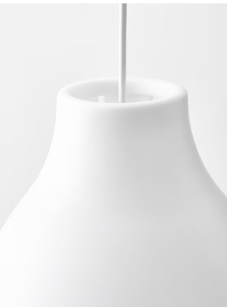 Witte hanglamp - Plafondlamp - Lamp, Ophalen of Verzenden, Kunststof, E27 (groot)