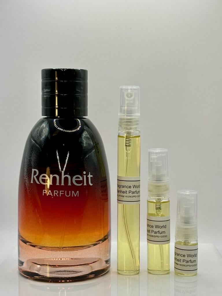 Fragrance World - Renheit Parfum sample 2ml-5ml-10ml, Verzenden, Nieuw