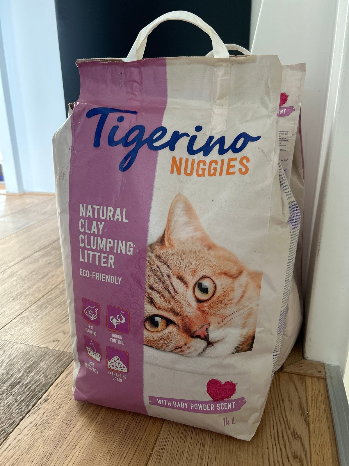 Kattenbakvulling tigerino nuggies, Ophalen, Nieuw, Open
