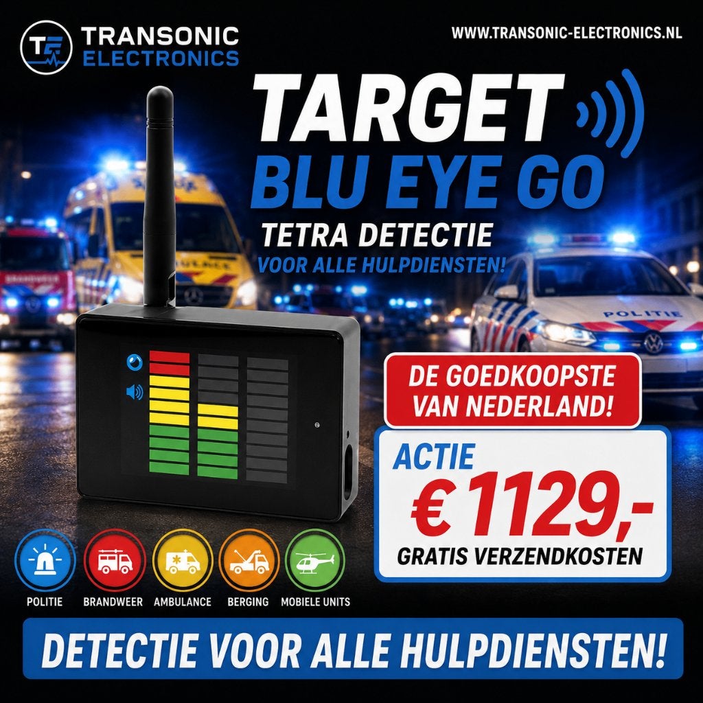 Target BLU EYE GO TETRA Detectie voor alle hulpdiensten!, Target, Verzenden, ., Nieuw