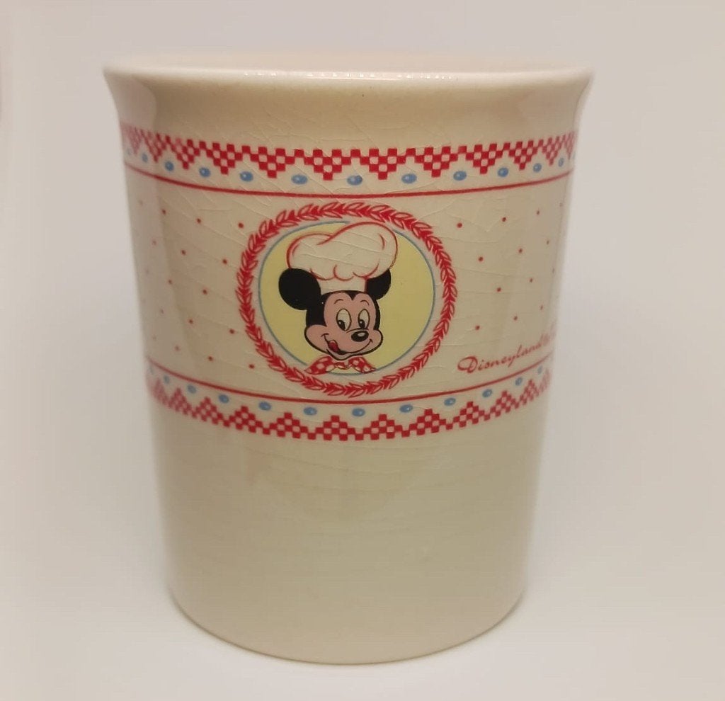 Disneyland Paris Vintage beker Mickey Mouse Gourmet, Verzamelen, Disney, Ophalen of Verzenden, Mickey Mouse, Zo goed als nieuw