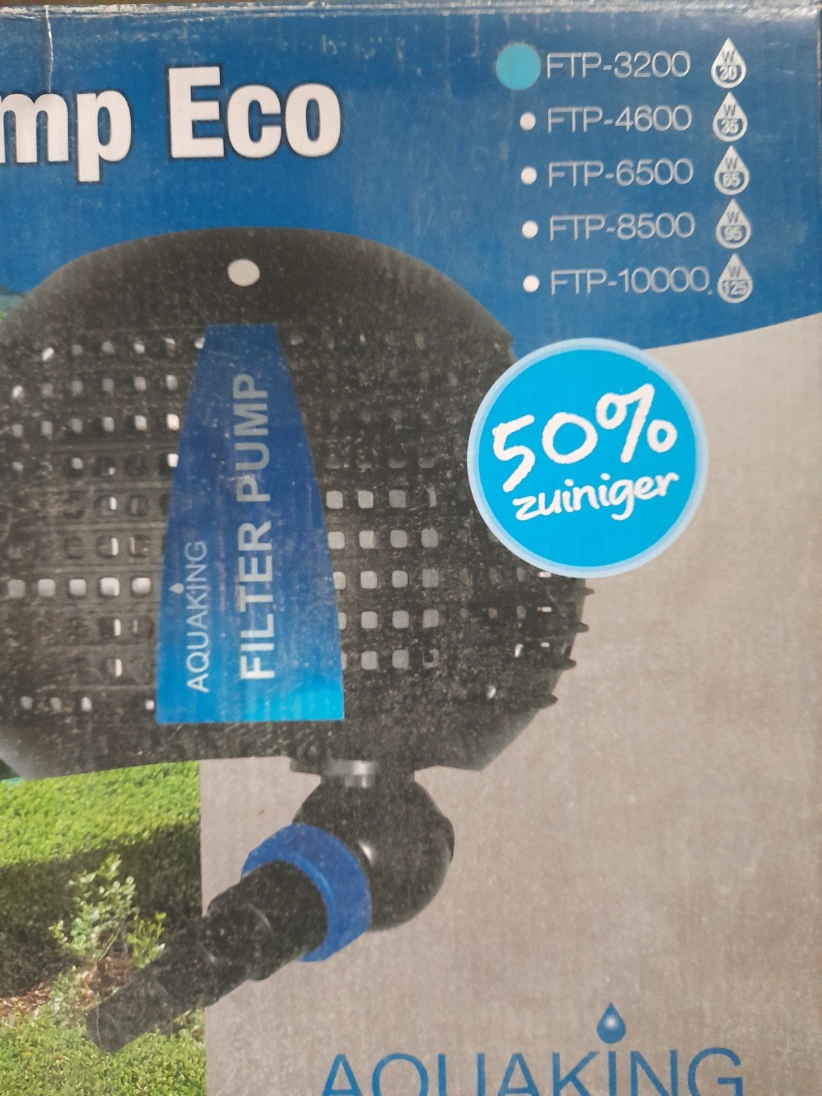 Aquaking FTP Eco Vijverpomp - 3200 ltr, Ophalen of Verzenden, Nieuw, Vijverpomp