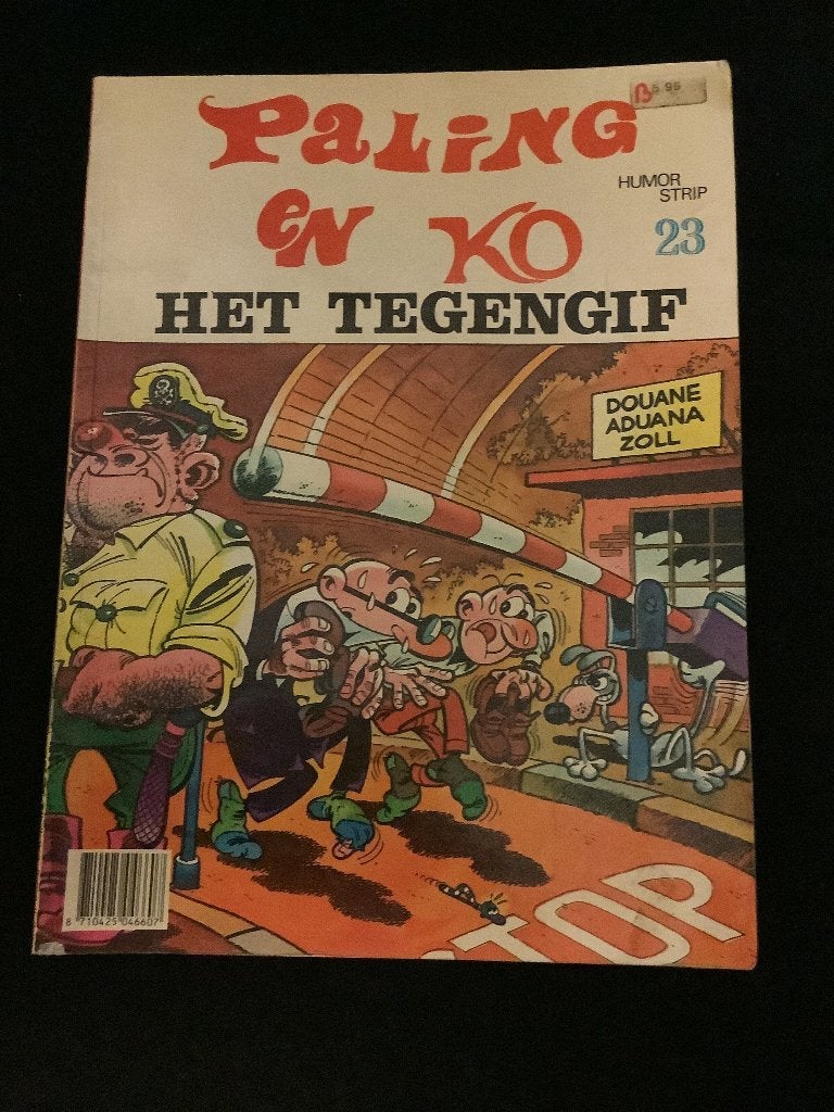 Paling en Ko Het tegengif, Gelezen, F. Ibañez, Eén stripboek, Ophalen of Verzenden