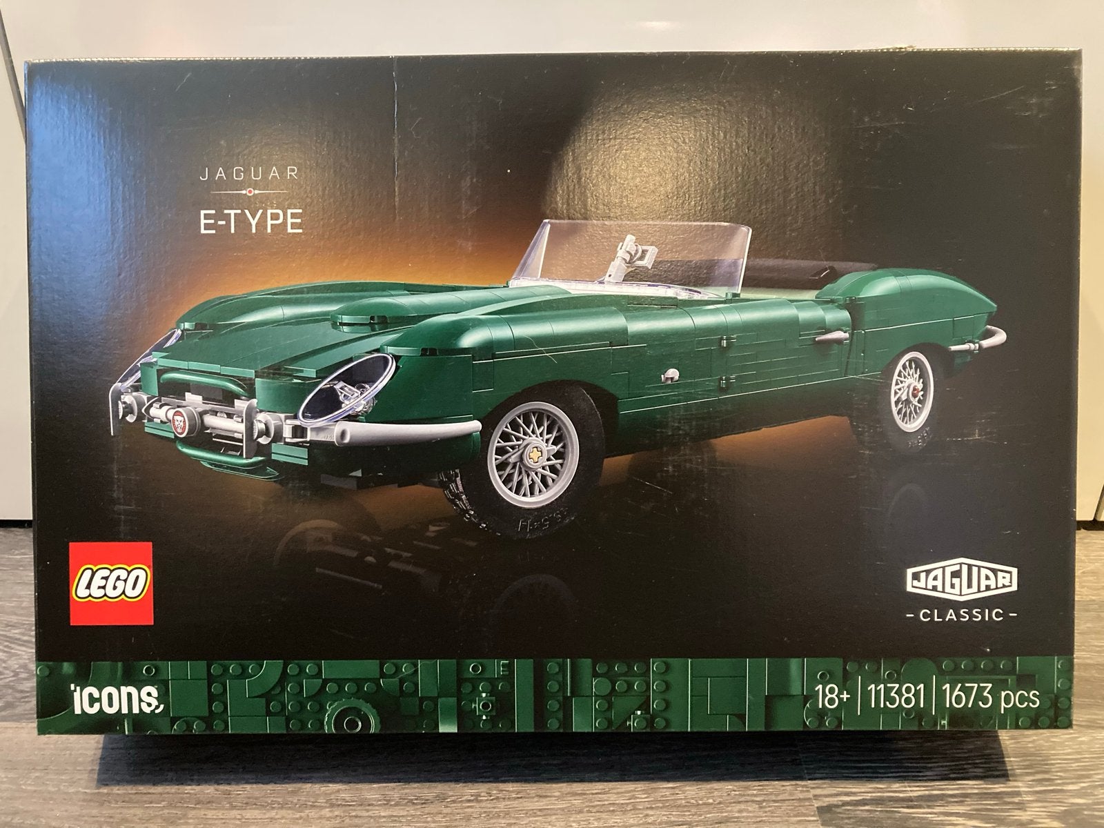 Lege doos LEGO Icons Jaguar E-Type 10290, Ophalen, Gebruikt, Overige merken