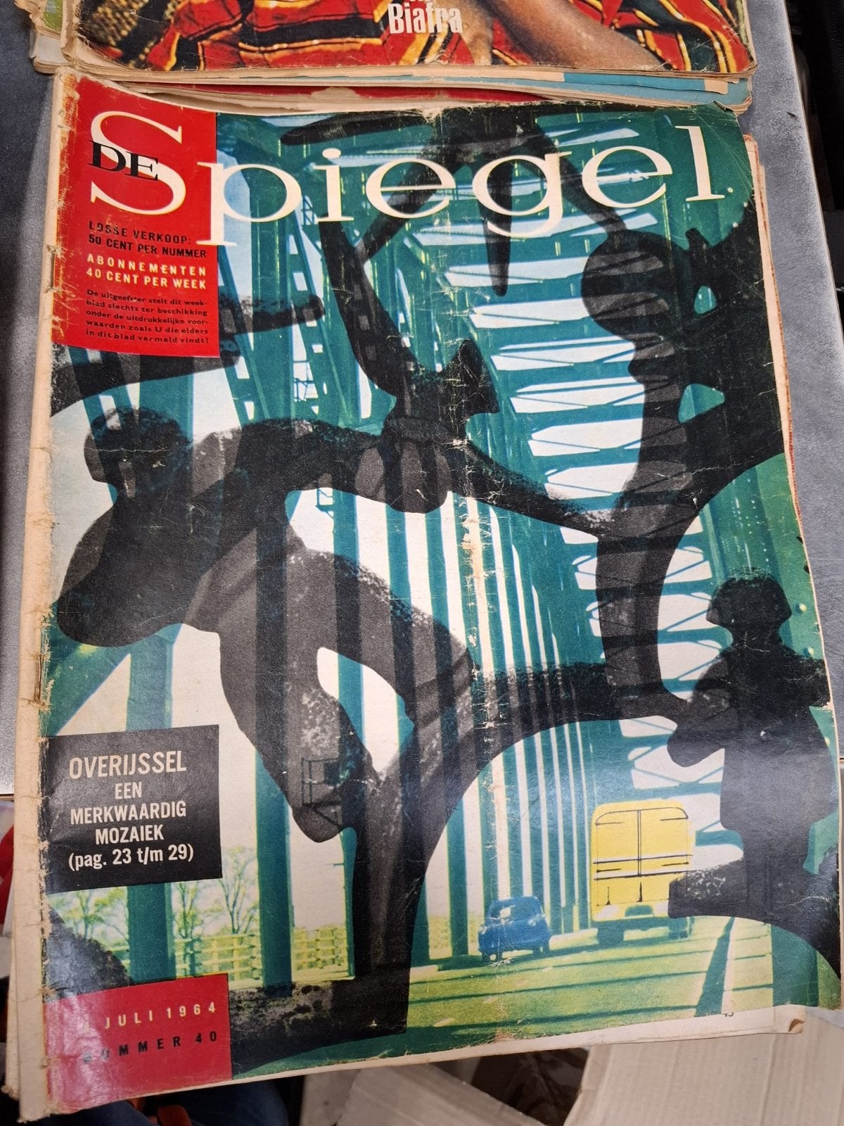 Diverse exemplaren Nederlands gezinsweekblad De Spiegel, Ophalen of Verzenden, Gelezen, Overige typen
