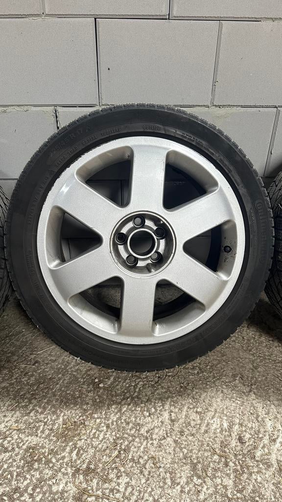 Originele Audi TT 8N velgen, Ophalen, Gebruikt, Banden en Velgen, 17 inch