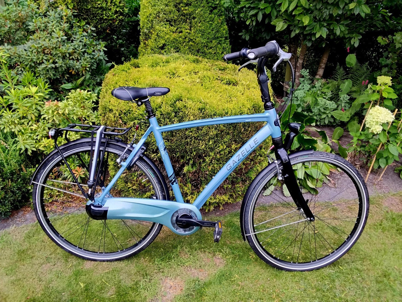 mooie Gazelle chamonix lite herenfiets, Fietsen en Brommers, Ophalen, Versnellingen, Zo goed als nieuw, 57 tot 61 cm