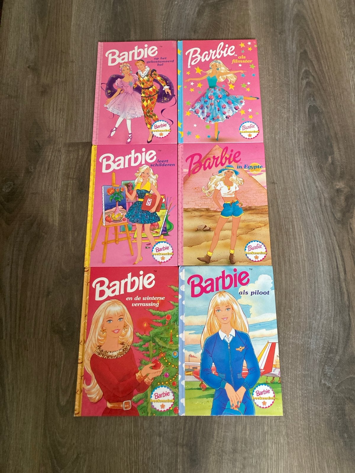 Barbie Boekenclub Boekjes - 6 Stuks, Boeken, Kinderboeken | Jeugd | onder 10 jaar, Ophalen of Verzenden, Gelezen, Fictie algemeen