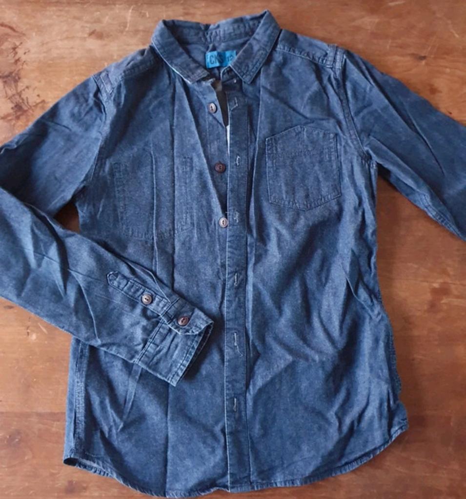 CKS spijkerblouse maat 12 (152)nieuw 💙, Kinderen en Baby's, Kinderkleding | Maat 152, Overhemd of Blouse, Nieuw, Ophalen of Verzenden