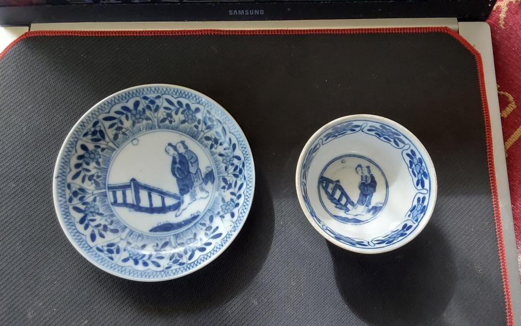CHINESE KOP + SCHOTEL ., Ophalen of Verzenden