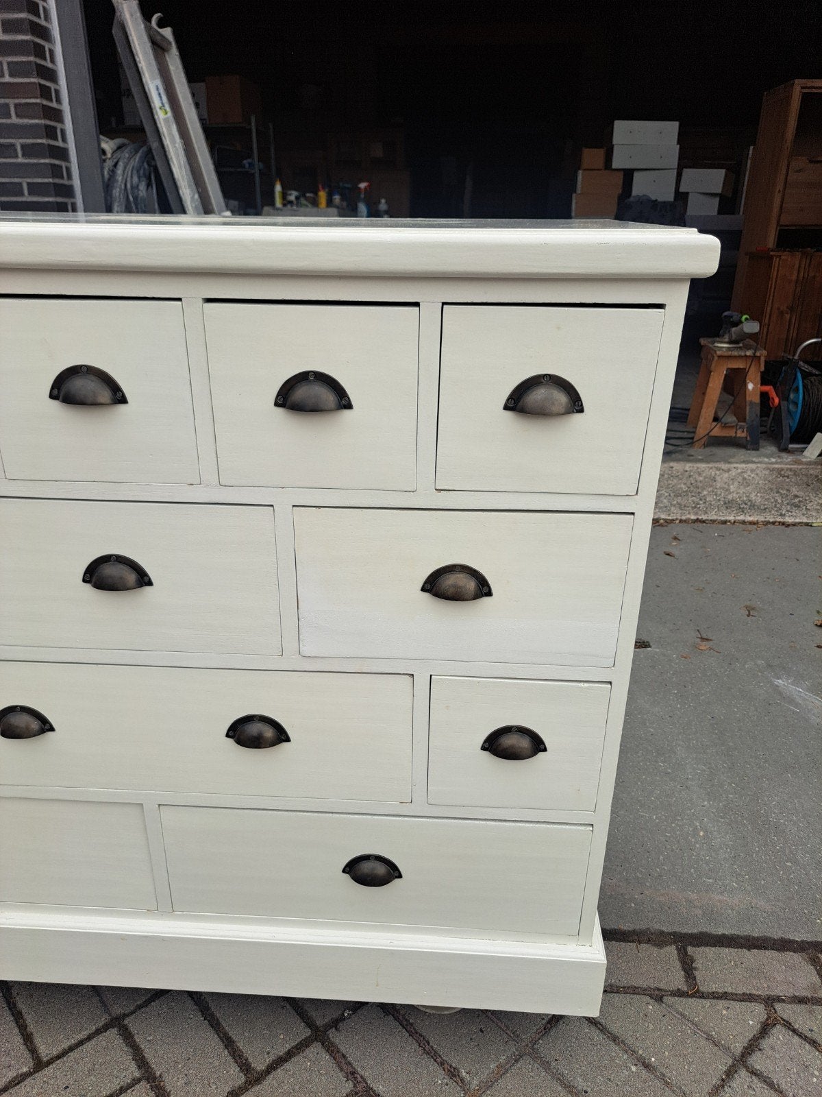 witte ladekast commode 13 lades, Ophalen, RoDeKo Volendam, R.kooij65@gmail.com, Gebruikt