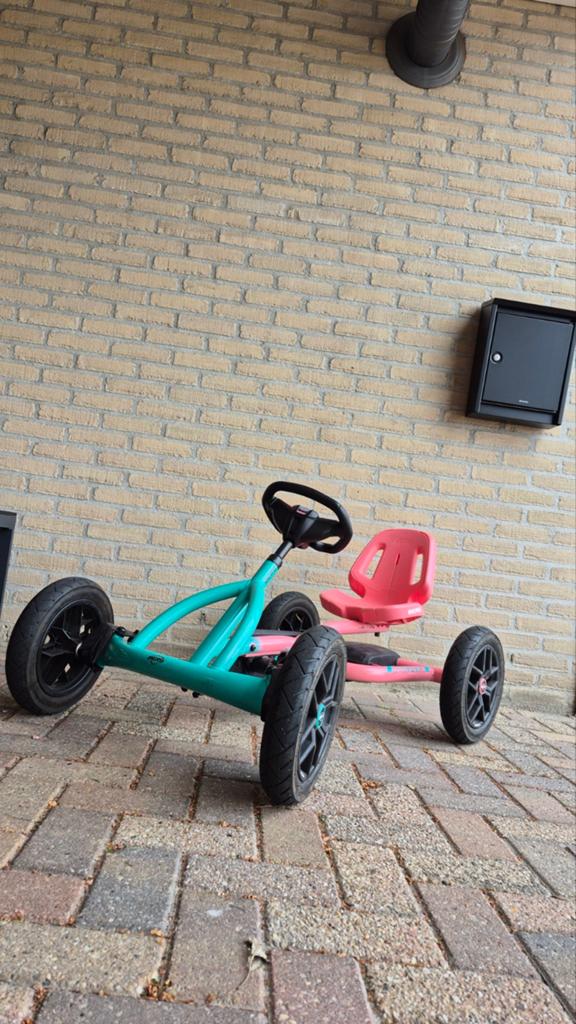 Berg Buddy skelter - Roze/Turquoise, Ophalen, Gebruikt, Trapvoertuig