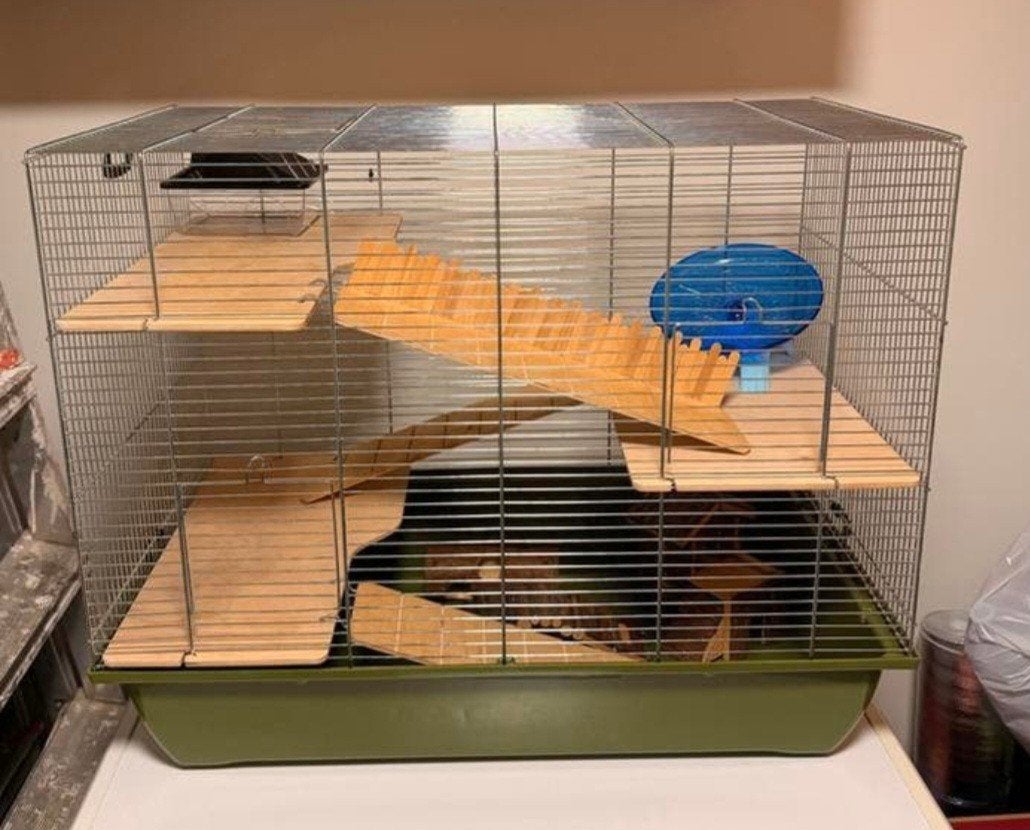 Hamsterkooi met veel extra's, Ophalen of Verzenden