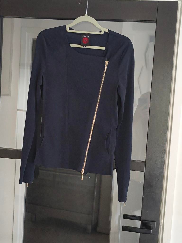 Mooi donkerblauw vest Japan TKY, Japan TKY, Ophalen of Verzenden, Maat 38/40 (M), Blauw