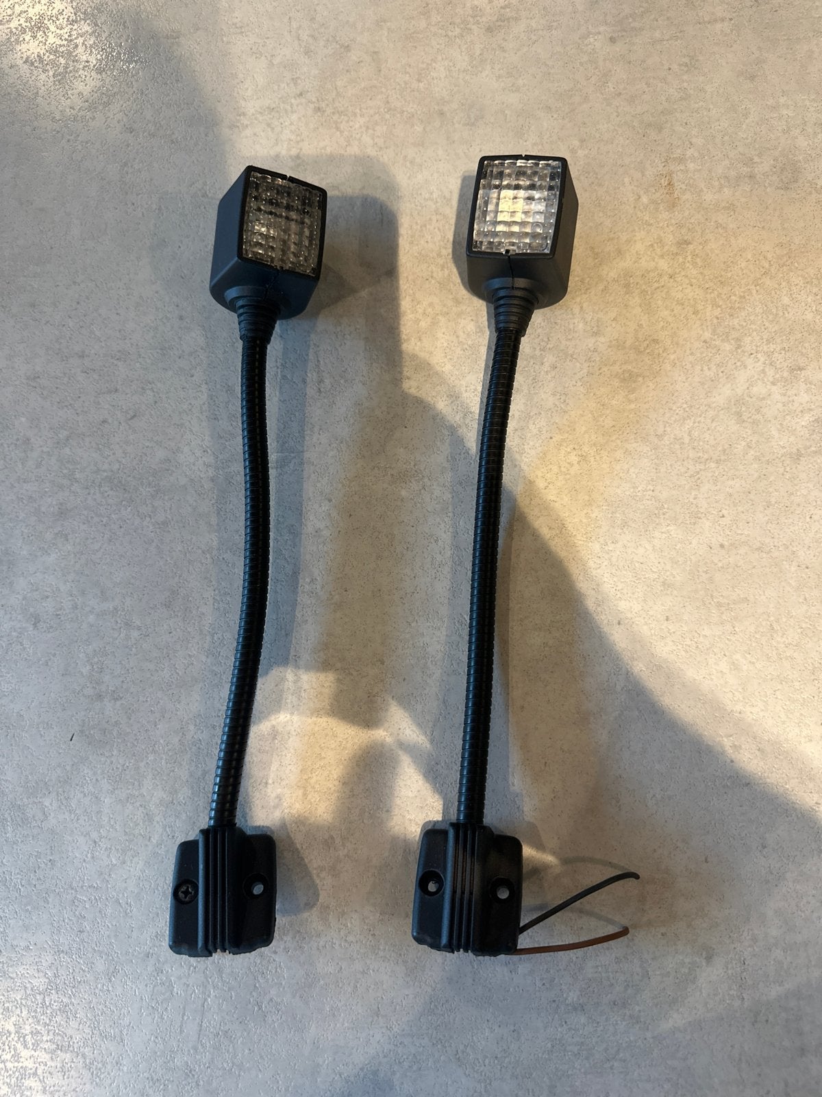Flexibele LED hella leeslampjes (set van 2), Verzenden, Gebruikt