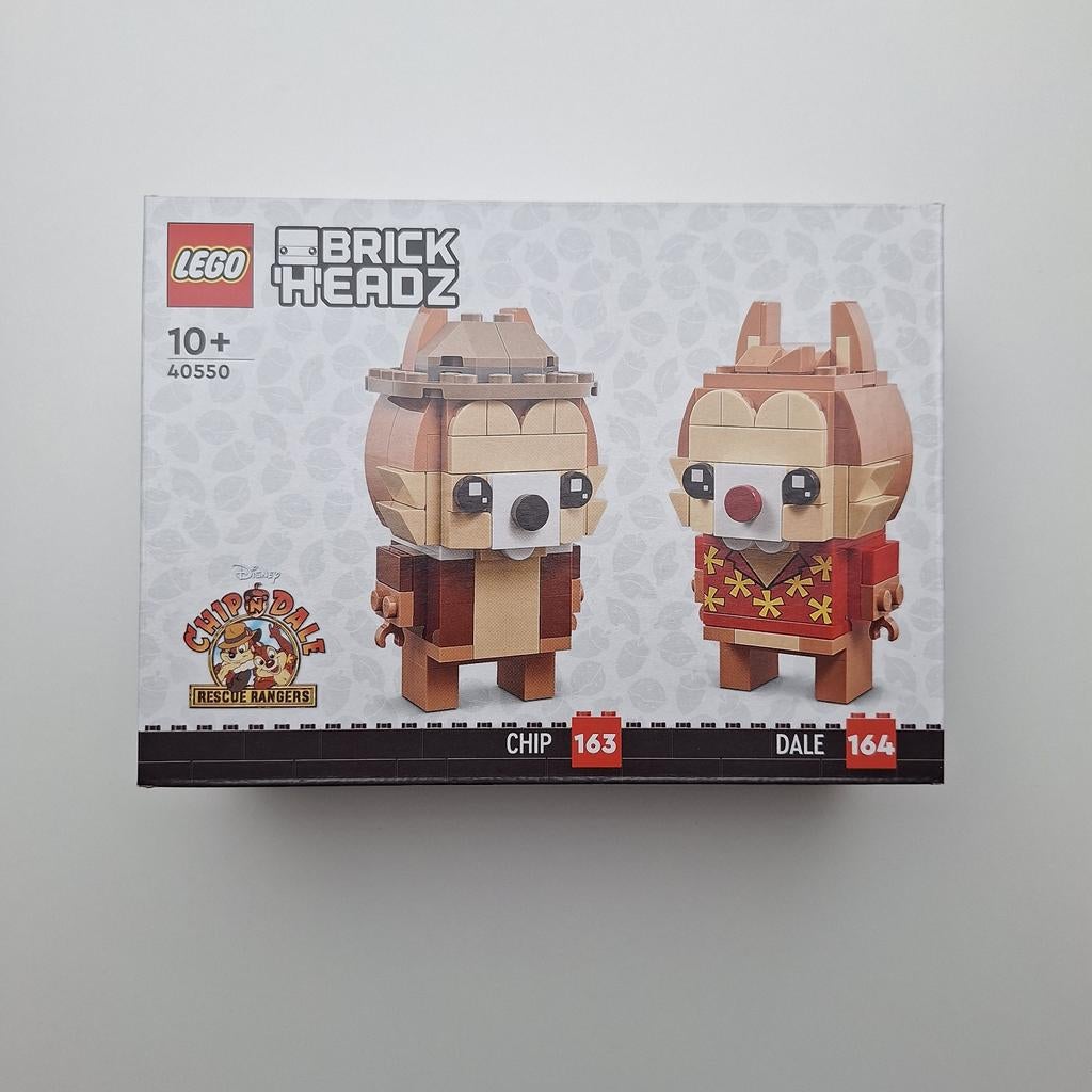 Nieuwe LEGO BrickHeadz Chip en Dale set 40550, Ophalen of Verzenden, Nieuw, Complete set, Lego