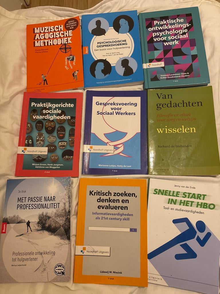 Social Work Boeken - Nieuw (per stuk of pakket), Boeken, Studieboeken en Cursussen, Ophalen of Verzenden, Gamma, Nieuw, HBO