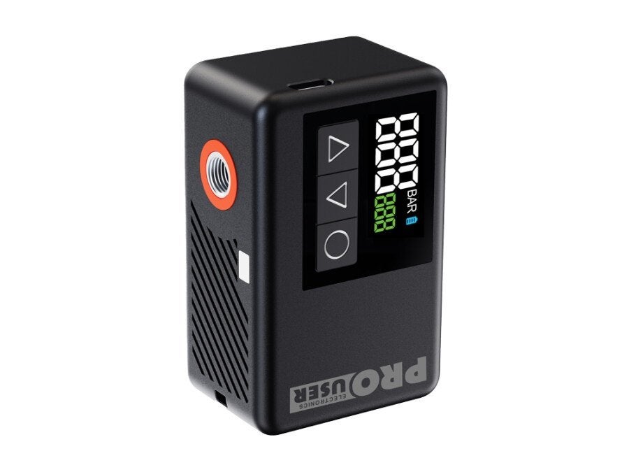 Pro User/Spinder BP120 - Oplaadbare Luchtcompressor, Mobiel, Nieuw, Ophalen of Verzenden, Minder dan 200 liter/min