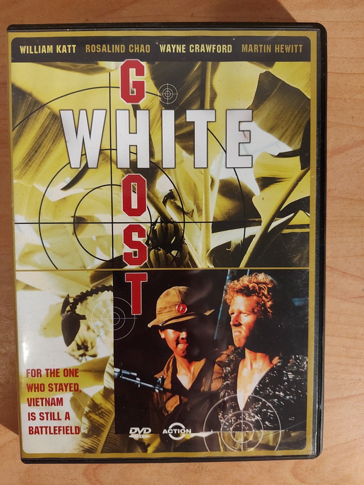 White Ghost - 1988 William Katt vietnam oorlog, Cd's en Dvd's, Alle leeftijden, Ophalen of Verzenden, Zo goed als nieuw, Oorlog
