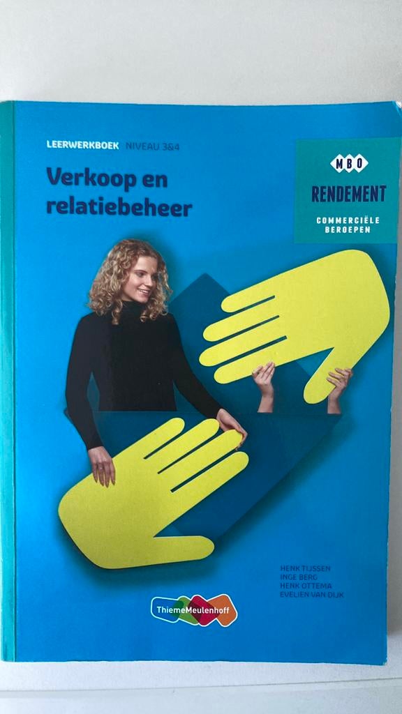 Henk Ottema - Verkoop en relatiebeheer, Boeken, Ophalen of Verzenden, Zo goed als nieuw, Overige niveaus, Nederlands