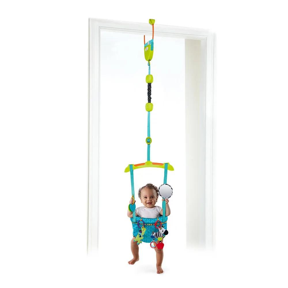 Bright Starts Jumperoo babyschommel met speelgoed, Ophalen of Verzenden, Zo goed als nieuw, Overige typen, Met geluid