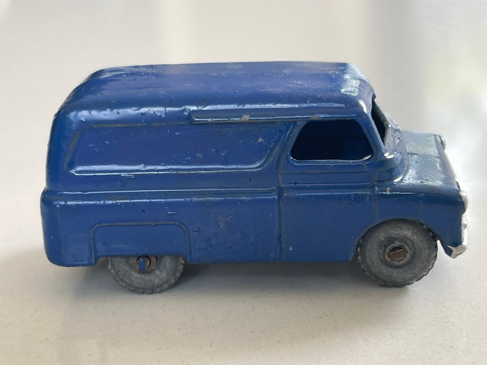 vintage Matchbox Lesney No. 25 Bedford bestelwagen, Ophalen of Verzenden, Gebruikt