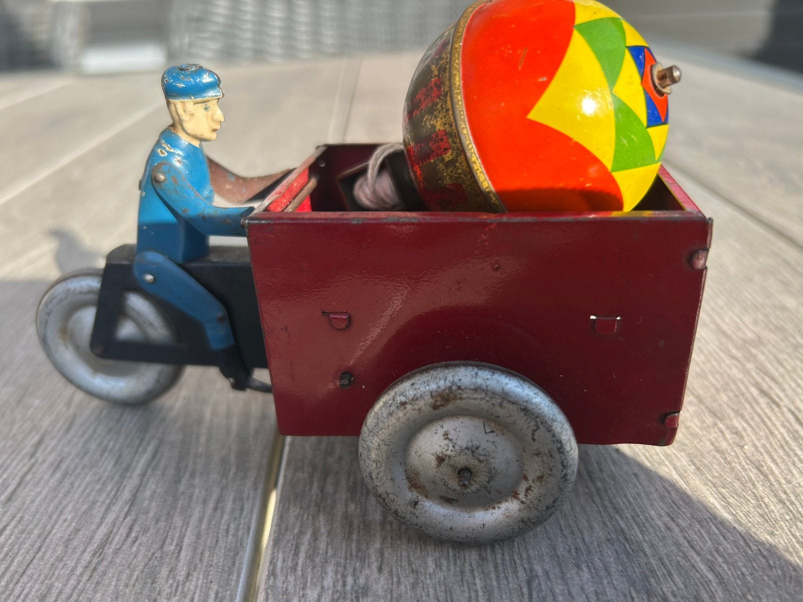 Vebe triporteur met een Lehmann tol, Antiek en Kunst, Ophalen