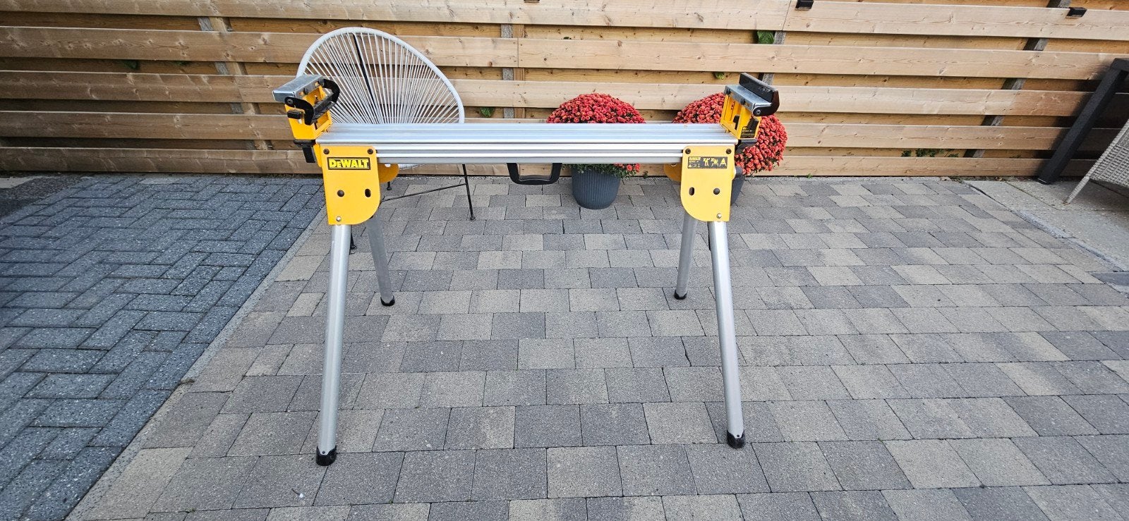 DeWalt zaagstandaard, Ophalen, Zo goed als nieuw, 170 cm of meer, Inklapbaar