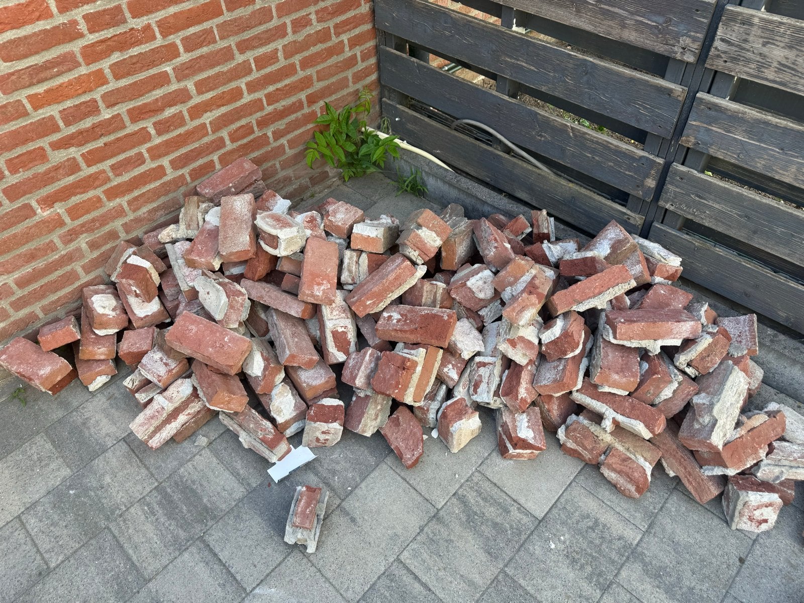 Gebruikte bakstenen voor diverse projecten, Ophalen, Gebruikt, Bakstenen