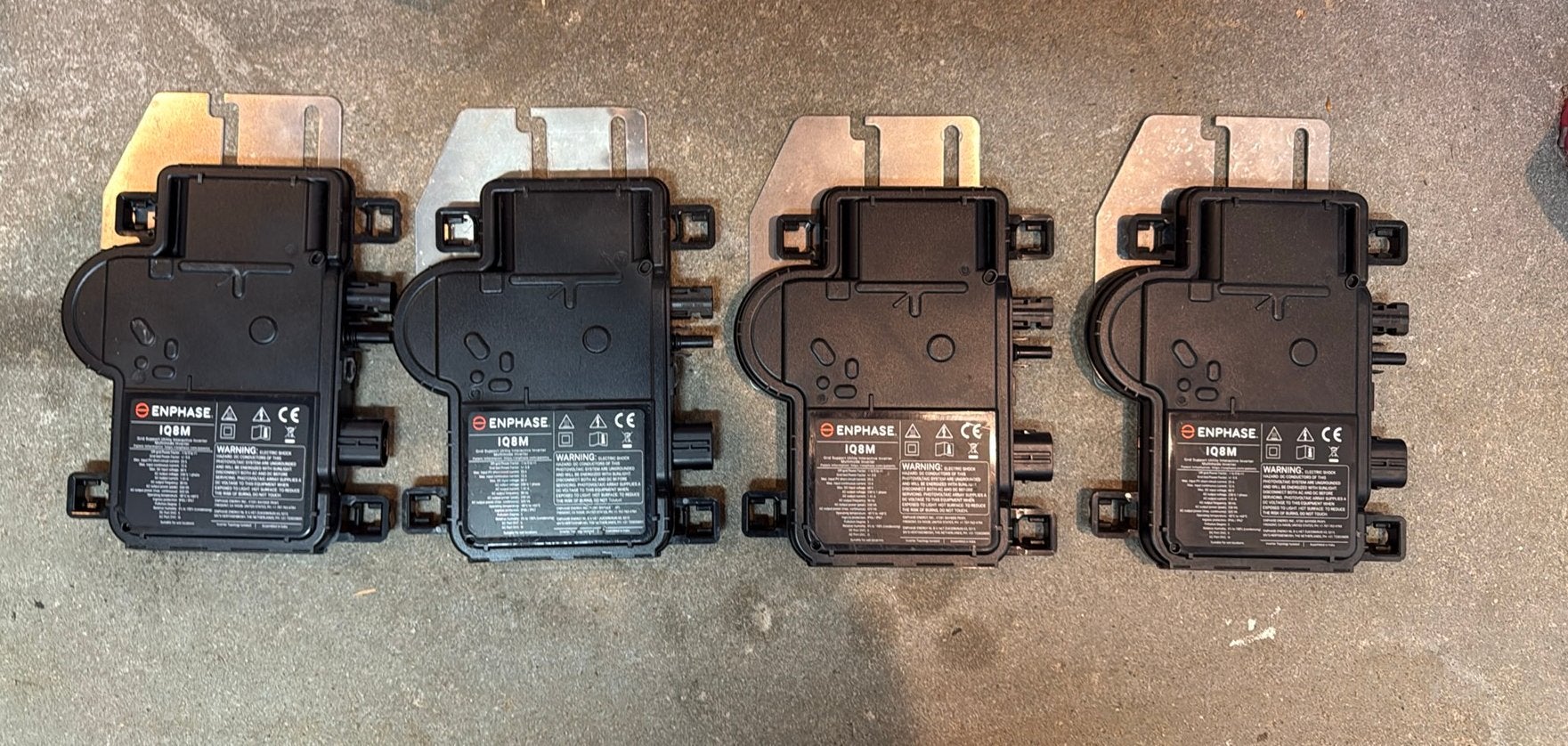 Enphase IQ8m omvormers, 4 stuks., Ophalen of Verzenden, Gebruikt