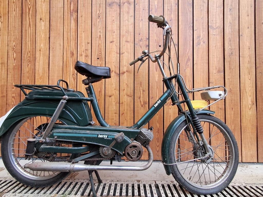 Schuurvondst Gazelle Berini bromfiets oldtimer, Ophalen, Maximaal 45 km/u, 49 cc, Overige merken