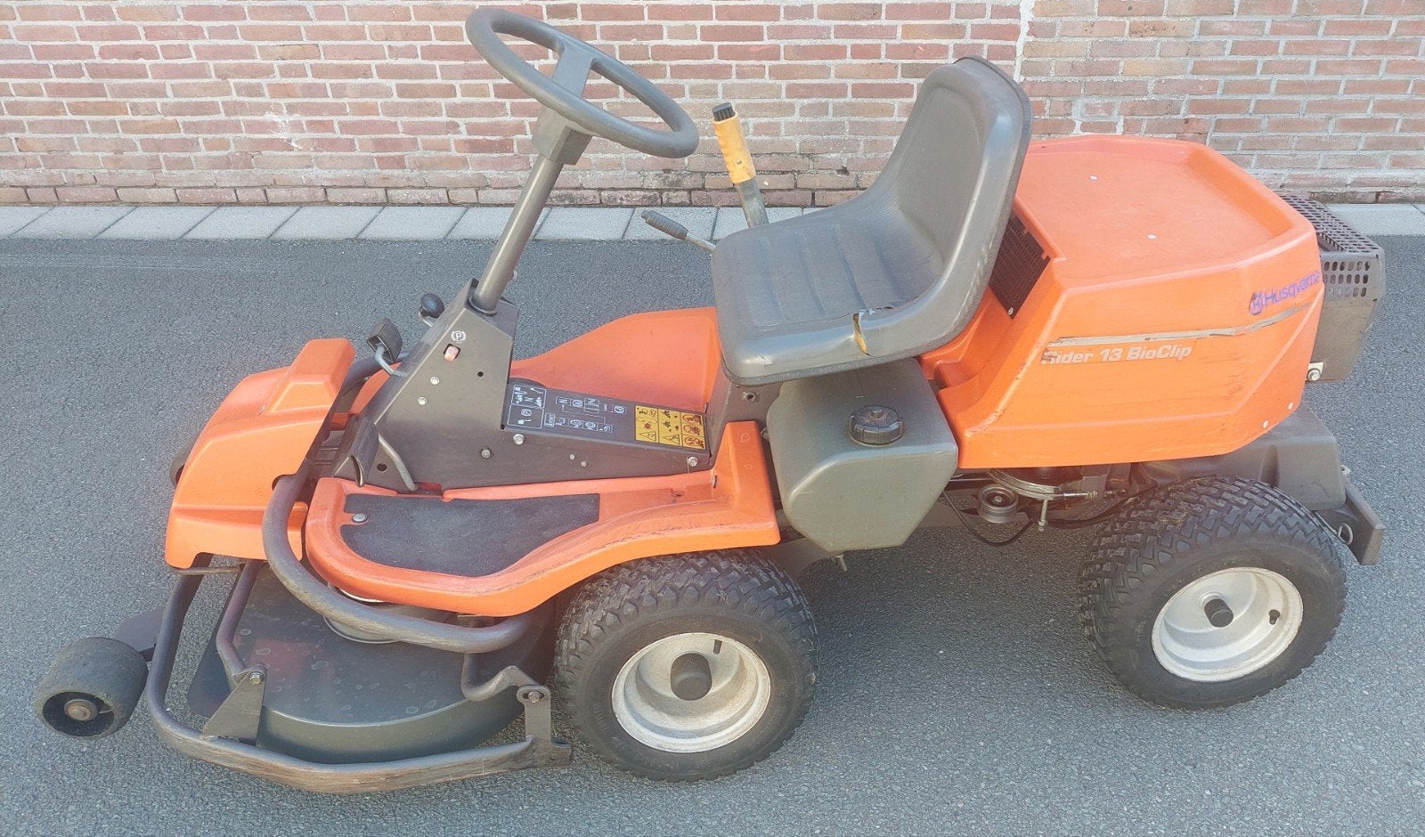 Husqvarna Rider 13 Bioclip in zeer goede staat!, Ophalen, Zo goed als nieuw, Elektrische starter, 90 tot 120 cm