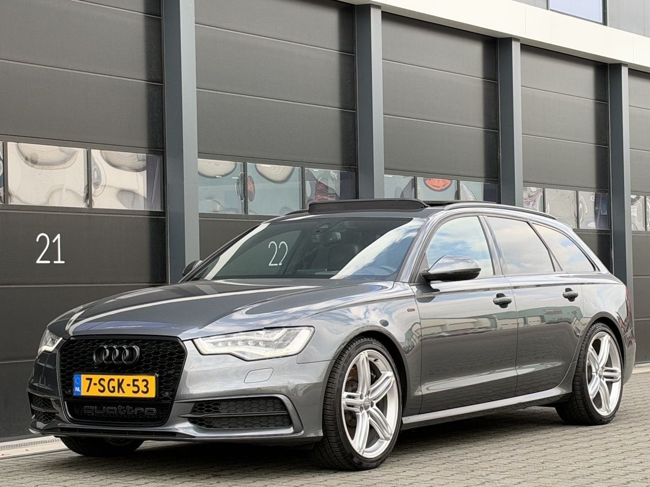 Audi A6 avant 3.0 TDI BiT Quattro S-Line Bose Hade-Up, Automaat, Leder, Diesel, 313 pk