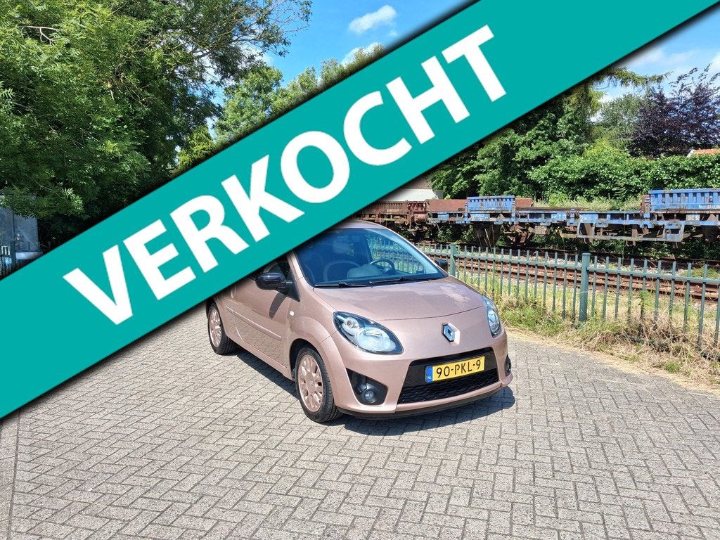 Renault Twingo 1.2-16V Miss Sixty Airco Cruise dubbele achte, Auto's, Gebruikt, Zwart, 4 stoelen, Origineel Nederlands