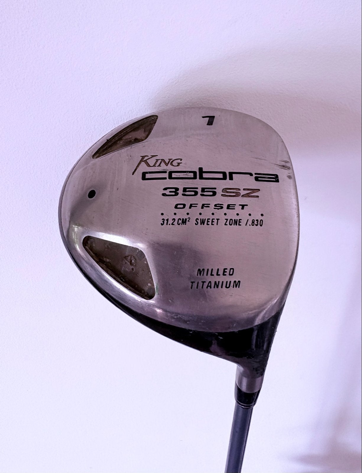 Cobra King 355 SZ Driver - met nieuwe grip, Ophalen of Verzenden, Gebruikt, Club, Overige merken