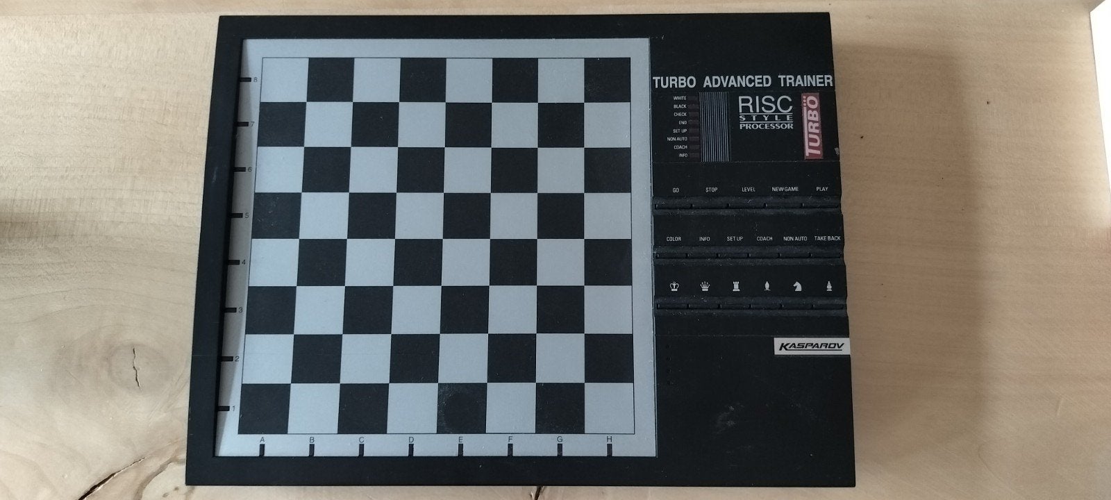 Saitek Turbo Advanced Trainer Schaakcomputer, Ophalen of Verzenden, Minder dan 500 stukjes, Gebruikt, Schaken