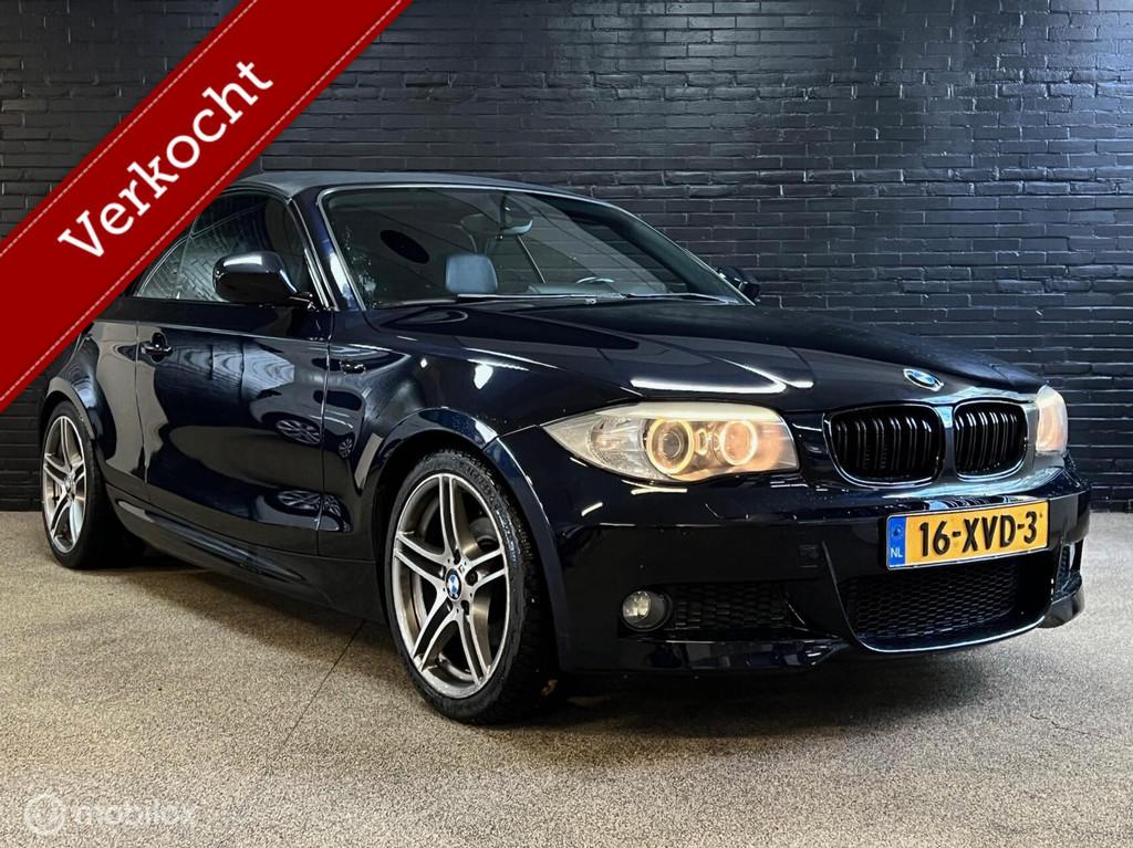 BMW 1-serie Cabrio 118i High Executive M PAKKET LEDER CRUISE, Euro 5, Achterwielaandrijving, Cabriolet, 4 stoelen
