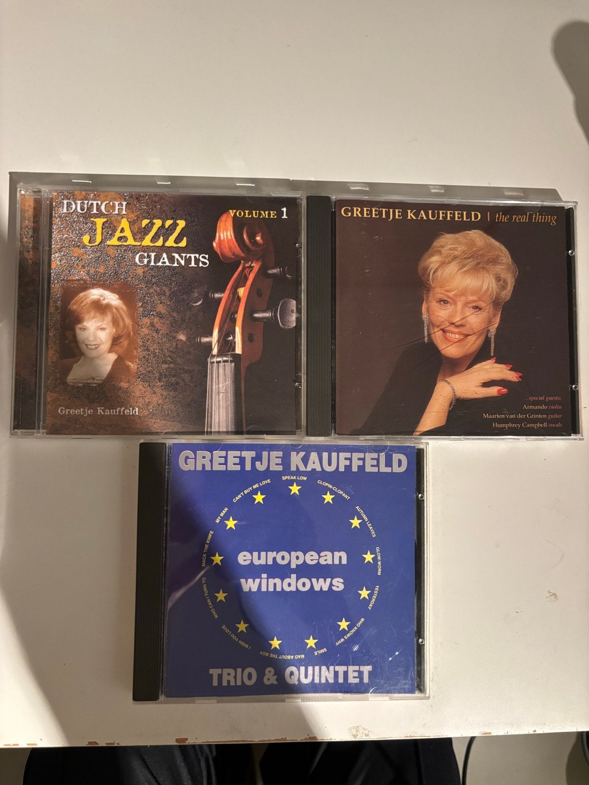 Greetje Kauffeld 3 CD's, Gebruikt, Ophalen of Verzenden, Jazz, Inclusief doosje
