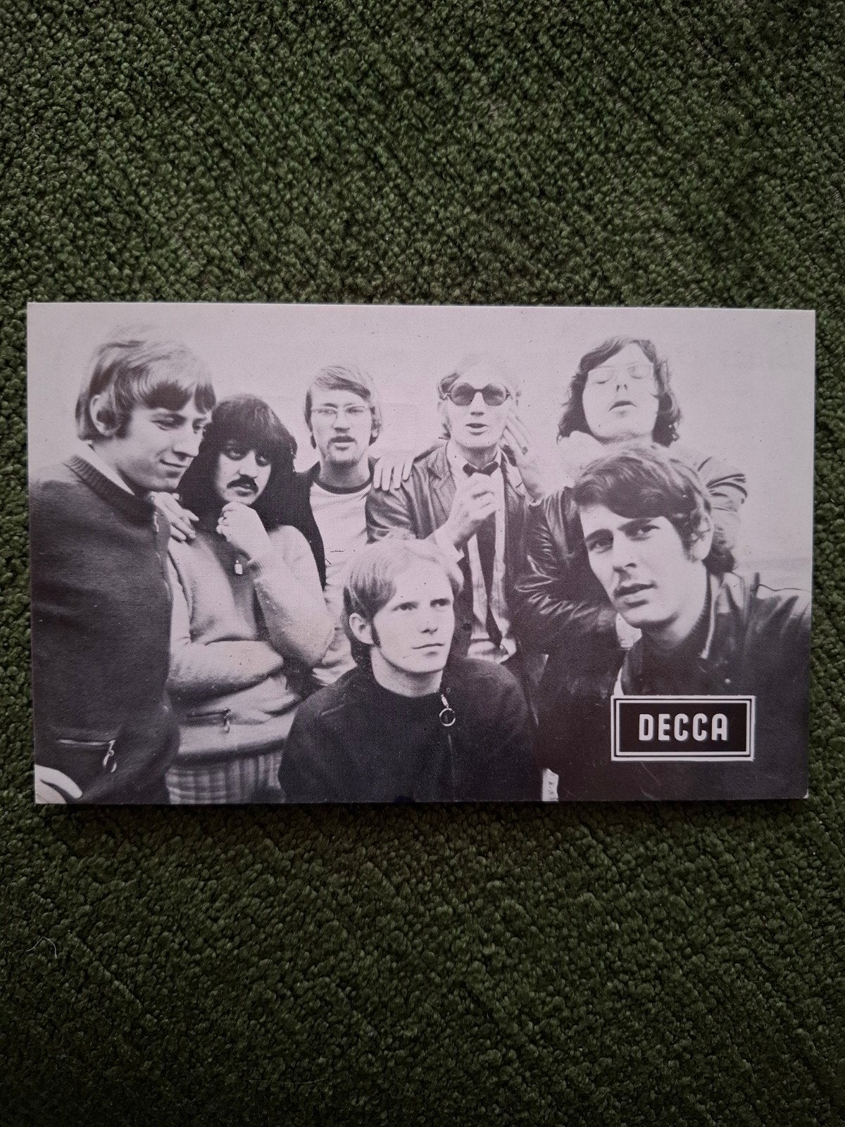 Fotokaart Blues Dimension Zwolle ca 1969 zeldzaam, Ophalen of Verzenden, Zo goed als nieuw, Foto of Kaart