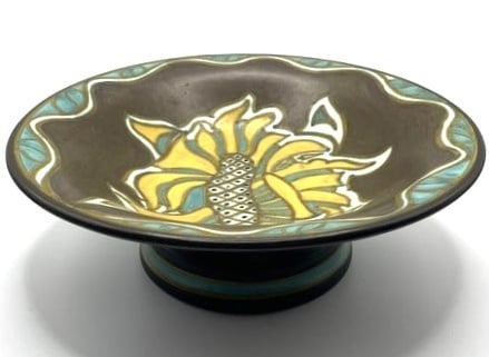 Plateel schaal / tazza, Antiek en Kunst, Verzenden