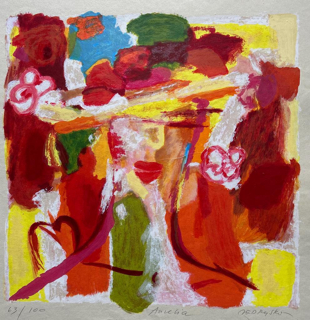 Zeefdruk Marta Jedrysko - Aurelia, Verzenden
