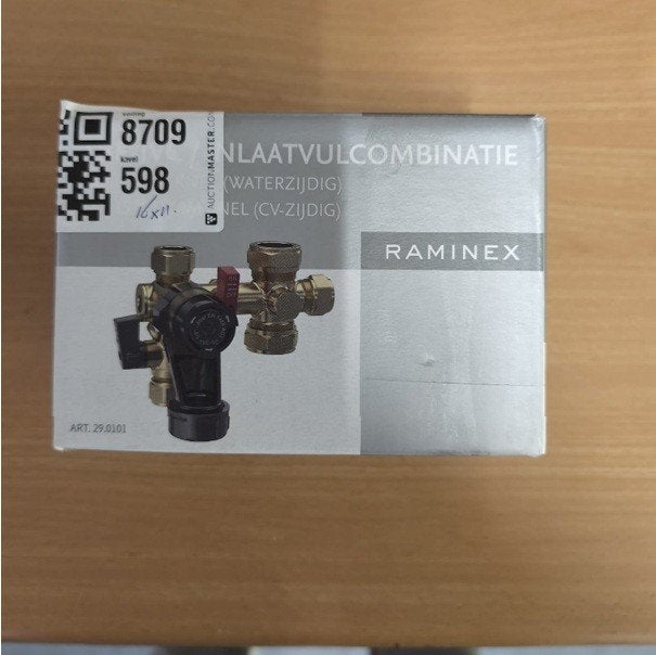 Raminex TBE-IVC Inlaatvulcombinatie Nieuw 15x15 / 22x15x22, Minder dan 30 cm, Overige typen, Nieuw, Minder dan 60 cm
