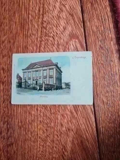 Oude ansichtkaart 's Gravenhage - Mauritshuis, Ophalen of Verzenden